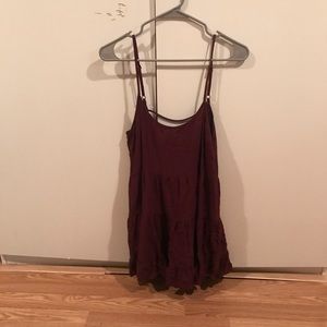 Maroon Dress